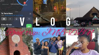 VLOG Road trip to Durban from Jozi  Little church  Apartment tour  Lesego Motsepe  SA YouTuber [upl. by Yrreb]