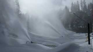 Snow Making at Heavenly Ski Resort [upl. by Malory580]