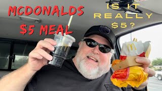 McDonalds quot5 Mealquot Is It Really 5 McDonalds mcdonalds foodvlog foodreview fastfood [upl. by Ydorb]