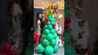 Navidad con globos 🎄 balloonsdecoration globos navidadconglobos balloonstips cursosonline [upl. by Enelram814]