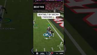 MICAH PARSONS AT DB IN MADDEN 25😱 [upl. by Market]