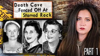 The Starved Rock Murders  Crime scene in the cave and the search for the killers  PART1 [upl. by Borchert]