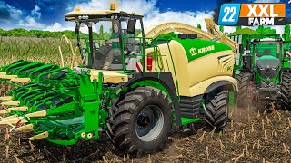 LS22 Start der MAISERNTE  XXL Farm 77  FARMING SIMULATOR 22 [upl. by Mello]