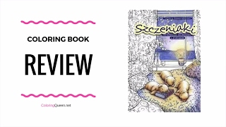 Szczeniaki Antystresowa Kolorowanka z Aforyzmami Coloring Book Review by Barbara Sobczyńska [upl. by Myers642]