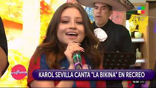 La Bikina  Karol Sevilla  America TV [upl. by Salas]