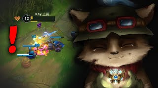 Wild Rift Teemo is Fun Season 12 [upl. by Ericka386]