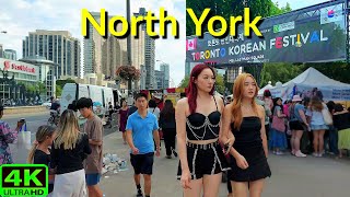 【4K】TORONTO NORTH YORK  TORONTO KOREAN FESTIVAL  TASTE OF KOREA 2024 [upl. by Ambur]