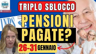 INPS PAGA 👉 2631 GENNAIO ⚡ NUOVI PAGAMENTI 2024 DATE ANTICIPI ➡ ADI AUU ISEE BONUS 80€ PENSIONI 730 [upl. by Oelgnaed364]