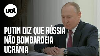 Putin diz que ataques a Kiev e outras cidades da Ucrânia são falsidades grosseiras [upl. by Teodorico]