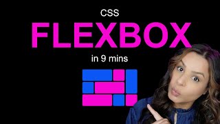 Learn CSS Flexbox in 9 minutes in 2023 [upl. by Attesor]