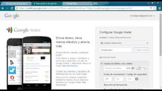 Cómo configurar tu cuenta de google wallet en Español [upl. by Suravart]