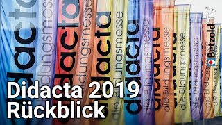 didacta 2019 in Köln  Rückblick [upl. by Kahle684]