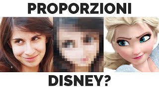 E se avessimo le PROPORZIONI di una PRINCIPESSA DISNEY 🐸 [upl. by Currey933]