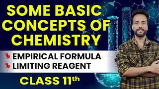 Class 11 Chemistry  Some Basic Concepts of Chemistry  Empirical Formula and Limiting Reagent [upl. by Butta]