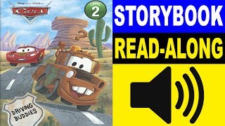 Cars Read Along Story book Read Aloud Story Books Cars  Driving Buddies [upl. by Trescott]