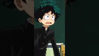 Deku has a quirk all along🤣🤣  My Hero Academia abridged moments animeshorts funnyshorts [upl. by Luedtke]