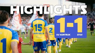 HIGHLIGHTS l KV Kortrijk  STVV l 11 [upl. by Icart774]