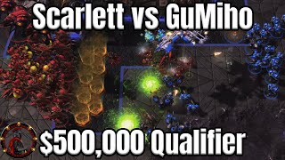 Scarlett vs GuMiho  SC2 bo5 ZvT CRAZY GAMES SO MANY STRATS [upl. by Waldman]