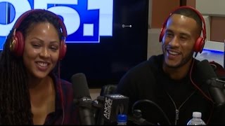 Meagan Good Devon Franklin Sit Down With Angie to Discuss Their New Book The Wait [upl. by Aissirac]