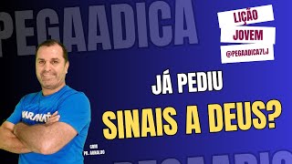 QUER UM SINAL DE DEUS Aprenda Com A Lição Jovem Da Escola Sabatina 2024  1311 [upl. by Llenrev630]