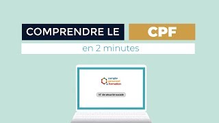 Comprendre le CPF  Compte Personnel de Formation [upl. by Eryn]