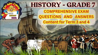 Grade 7 History Exam PrepTerm 3 and Term 4 2024  Comprehensive Exam QampA for Success [upl. by Ytisahcal]