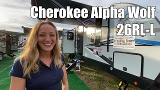 2021 Forest River RVCherokee Alpha Wolf26RLL [upl. by Nitsirk]