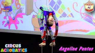 The young gymnast performed for firstgraders with the acrobatic composition “Step to a Dream” [upl. by Hilar709]