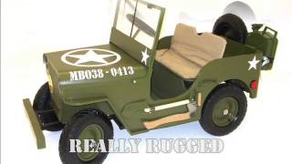 MB Willys jeep MovieKids Electric 24 volt jeep [upl. by Eatton511]