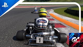 Gran Turismo 7  Daily Race A  Autodrome Lago Maggiore  East End  Racing Kart 125 Shifter [upl. by German]