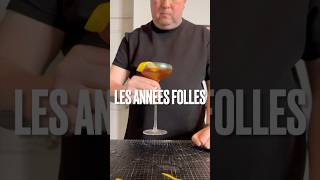 Making the Les Années Folles Cocktail cocktail shorts youtubehighfive drink bartender [upl. by Bunni]