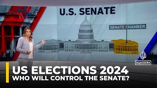 Control of the US Senate Key seats at stake in Texas Florida and crucial swing states [upl. by Yelrebma]