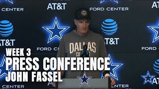 John Fassel Hes Always Responded  Dallas Cowboys 2021 [upl. by Ody205]