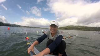 UCSD V8 Covered Bridge Regatta 2015 Coxswain Recording [upl. by Sivle]