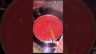 Chef Burcu Özberk in action 🍳👩‍🍳 CookingWithBurcuÖzberk ChefVibes [upl. by Xet330]