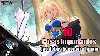 Honkai Impact 3  Consejos y Tips  10 Cosas Importantes que Debes Hacer [upl. by Mychael]