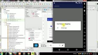 How to fix the Problem App has stopped in android studio [upl. by Thrift752]