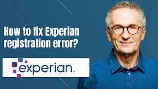 How to fix Experian registration error [upl. by Ayhtin]