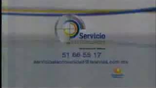 Televisa  Servicio a la Comunidad 2013 [upl. by Thurstan]