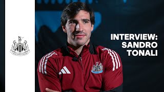 INTERVIEW  Sandro Tonali ahead of his return to action [upl. by Yedok83]