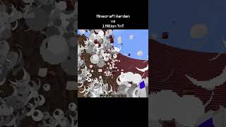 Minecraft Warden vs 1 Million TnT minecraft [upl. by Adriel]