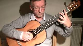 J S Bach Arioso BWV 156 Classical guitar played by PerOlov Kindgren [upl. by Gainer938]