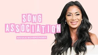 Nicole Scherzinger Sings Whitney Houston Beyoncé and Britney Spears  Song Association  ELLE [upl. by Yasu667]