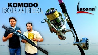 LUCANA new KOMODO ROD amp REEL Launched  BarraHunter [upl. by Seigler]