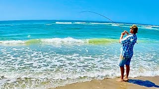 RED DRUM OR BUST Surf Fishing Paradise [upl. by Gillmore]