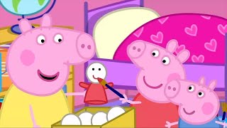 Peppa Pig Deutsch 💚 Puppentheater mit Peppa 💚 Cartoons für Kinder [upl. by Atillertse]