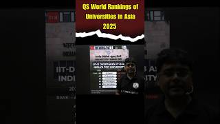 QS World University Rankings 2025 Top Universities in Asia Revealed pwiitjam pw [upl. by Longan]