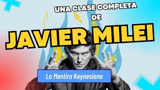 Javier Milei Clase completa en la Universidad Anáhuac CDMX [upl. by Yeslrahc]