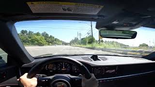 Porsche 992 Targa 4S POV Test Drive [upl. by Nylehtak]