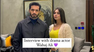 Mini Vlog With Drama Actor Wahaj Ali 🤩 VLOG 76hiraraajofficial007 [upl. by Ynohtnaleahcim]